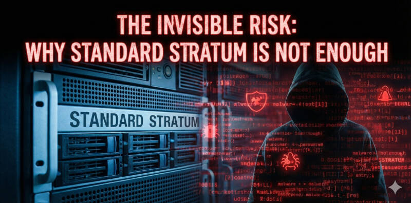 The Invisible Risk: Why Standard Stratum Is No Longer Enough for Secure Mining